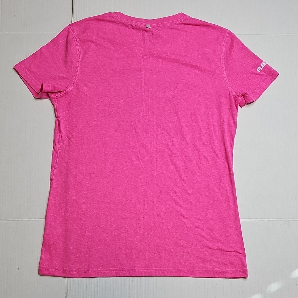 Mizuno Women's Performance Graphic Tee Pink "Running Changes Everything", Large - Picture 2 of 6